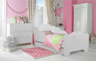 Lastevoodi Adrk Furniture Casimo, valge hind ja info | Lastevoodid | kaup24.ee