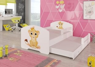 Кровать детская ADRK Furniture Pepe II, белый цвет цена и информация | Детские кровати | kaup24.ee
