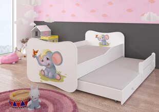 Lastevoodi Adrk Furniture Gonzalo II, valge цена и информация | Детские кровати | kaup24.ee