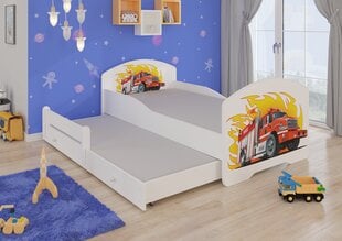 Lastevoodi Adrk Furniture Pepe II, valge цена и информация | Детские кровати | kaup24.ee