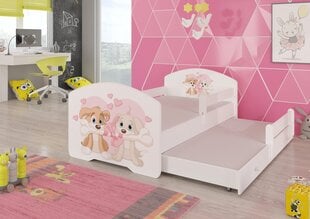 Lastevoodi Adrk Furniture Pepe II, valge цена и информация | Детские кровати | kaup24.ee