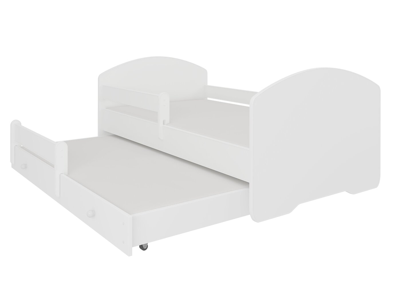 Lastevoodi Adrk Furniture Pepe II, valge цена и информация | Lastevoodid | kaup24.ee