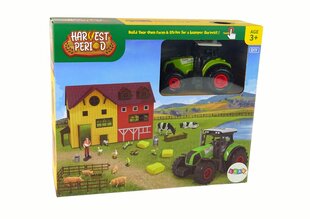 Фермерский дом с трактором, 62 эл. цена и информация | Игрушки для мальчиков | kaup24.ee