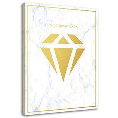 Seinapilt, Teemant цена и информация | Репродукции, картины | kaup24.ee