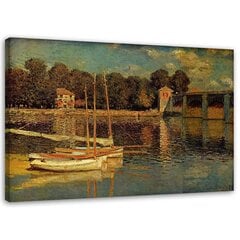 Seinapilt, Argenteuili sild – K. Monet цена и информация | Картины, живопись | kaup24.ee