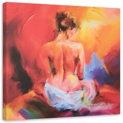 Seinapilt, Värvikas alasti naise kujutis hind ja info | Seinapildid | kaup24.ee