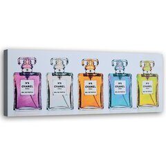 Seinapilt, Värvilised parfüümipudelid hind ja info | Seinapildid | kaup24.ee