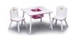 Laste laua ja tooli komplekt, valge hind ja info | Laste lauad ja toolid | kaup24.ee