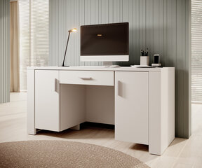 Письменный стол ADRK Furniture 1SZ2D Cesiro, белый цвет цена и информация | Компьютерные, письменные столы | kaup24.ee