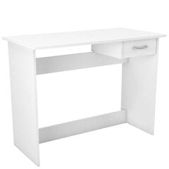 Письменный стол Aatrium Alpin 828, 100x49x76 см, белый цена и информация | Компьютерные, письменные столы | kaup24.ee