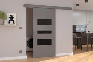 Дверь раздвижная настенная ADRK Furniture Cento 96, серый цена и информация | Шкафы | kaup24.ee