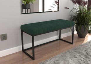 Скамья ADRK Furniture Flit, 90x45x35 см, красный/черный цвет цена и информация | Кресла-мешки и пуфы | kaup24.ee