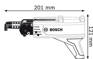 Kinnitus kruvide keeramiseks Bosch, ilma akuta hind ja info | Akutrellid, kruvikeerajad | kaup24.ee