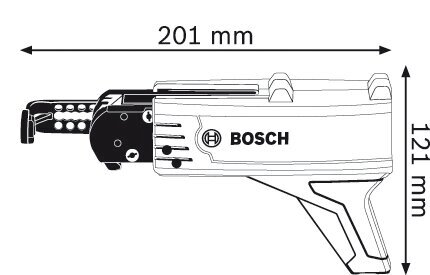 Kinnitus kruvide keeramiseks Bosch, ilma akuta цена и информация | Akutrellid, kruvikeerajad | kaup24.ee