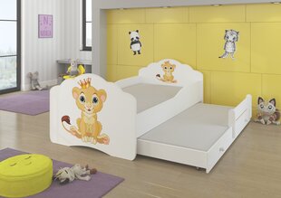 Lastevoodi Adrk Furniture Casimo II, valge цена и информация | Детские кровати | kaup24.ee