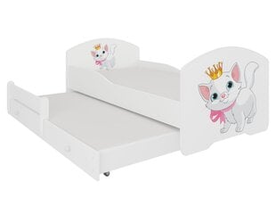 Кровать детская ADRK Furniture Pepe II, белый цвет цена и информация | Детские кровати | kaup24.ee