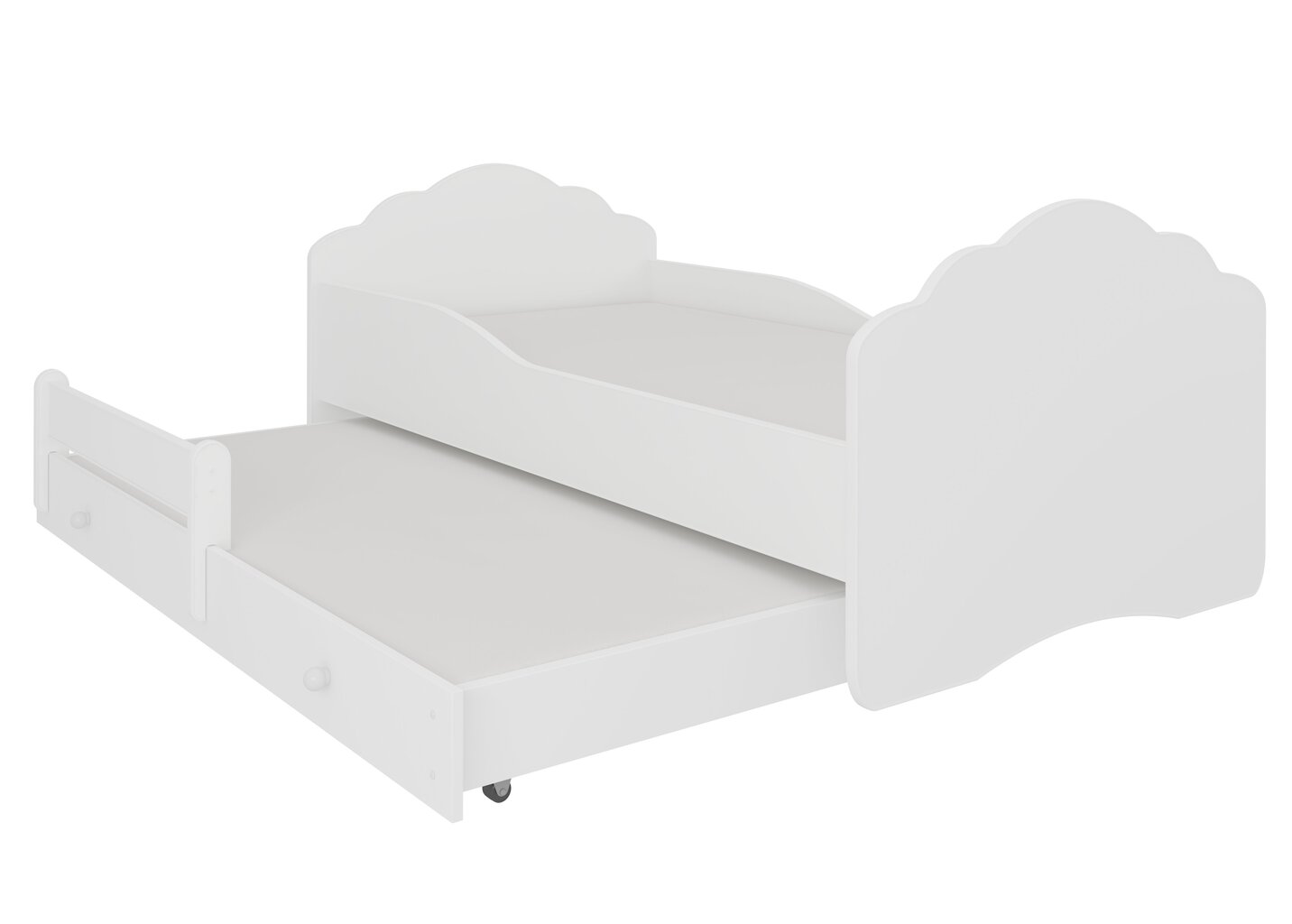 Lastevoodi Adrk Furniture Casimo II, valge цена и информация | Lastevoodid | kaup24.ee