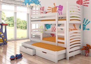 Lastevoodi Adrk Furniture Maraba, valge hind ja info | Lastevoodid | kaup24.ee