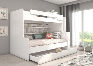 Детская кровать ADRK Furniture Harell, белый цвет цена и информация | Детские кровати | kaup24.ee