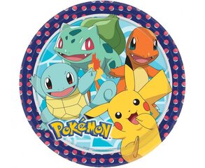 Набор одноразовой посуды Pokemon цена и информация | Праздничная одноразовая посуда | kaup24.ee