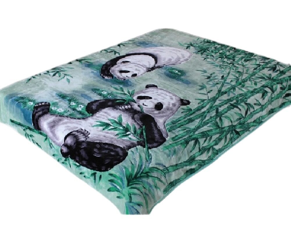 Tekk-voodikate Panda, 160x210 cm hind ja info | Voodikatted, pleedid | kaup24.ee