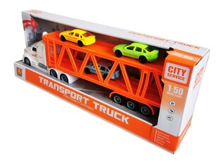 Traal autodega, 36 cm hind ja info | Poiste mänguasjad | kaup24.ee
