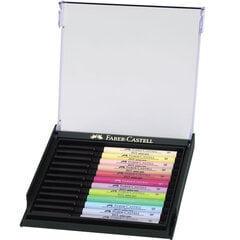 Pastelsetes toonides markerid Faber Castell, 12 tk hind ja info | Kirjatarbed | kaup24.ee