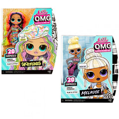 Nukud ''L.O.L. Surprise OMG Core Series 6 Asst Sketches Melrose'' hind ja info | Tüdrukute mänguasjad | kaup24.ee
