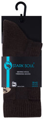 Походные носки унисекс Stark Soul 2153, коричневые цена и информация | Meeste sokid | kaup24.ee