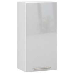 Кухонный шкаф Akord Oliwia W40, белый/серый цвет цена и информация | Кухонные шкафчики | kaup24.ee
