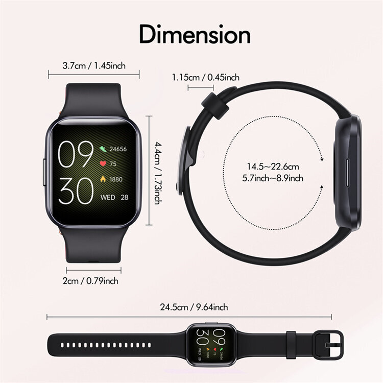 Nutikell LIVMAN Q23 hind ja info | Nutikellad (smartwatch) | kaup24.ee