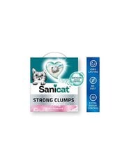 Наполнитель для кошачьего туалета Sanicat Strong Clumps Baby powder, 10 л цена и информация | Наполнители для туалета | kaup24.ee