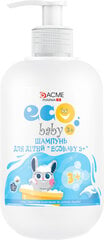 ECO BABY 3+ puuvilla ekstraktiga šampoon lastele 500ml цена и информация | Шампуни | kaup24.ee