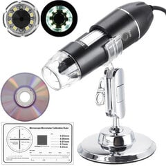 USB-цифровой микроскоп Izoxis 1600x  цена и информация | Телескопы и микроскопы | kaup24.ee