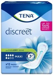 TENA Discreet Maxi 12p цена и информация | Подгузники, прокладки, одноразовые пеленки для взрослых | kaup24.ee