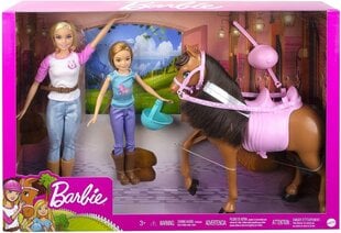 Nukk Barbie - Dolls and Horse, GXD65 hind ja info | Tüdrukute mänguasjad | kaup24.ee