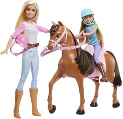 Barbie - Dolls and Horse (GXD65) цена и информация | MUST Металлическая бутылочка с Ярким рисунком (без BPA) (500ml) для мальчиков от 3+ лет Серая с Машинкой | kaup24.ee