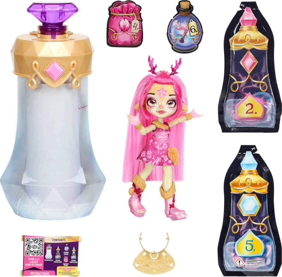Magic Mixies: Pixlings Deerlee - nukke, roosa hind ja info | Tüdrukute mänguasjad | kaup24.ee
