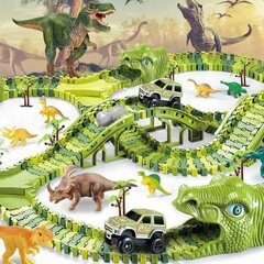 Dinosauruste pargi võidusõidurada цена и информация | Игрушки для мальчиков | kaup24.ee