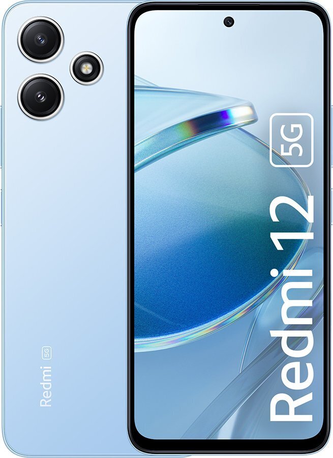 Xiaomi Redmi 12 5G 4/128GB Sky Blue цена и информация | Telefonid | kaup24.ee