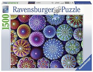 Puslemustrid Ravensburger, 1500 tk hind ja info | Pusled | kaup24.ee