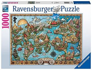 Паззл Карта Ravensburger цена и информация | Пазлы | kaup24.ee