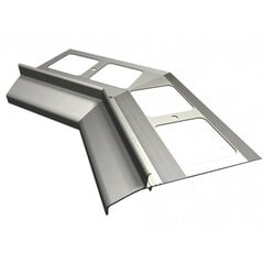 Карнизный профиль Renoplast K30 керамический пол, внутренний угол 135°, серый цена и информация | Профили соединения | kaup24.ee