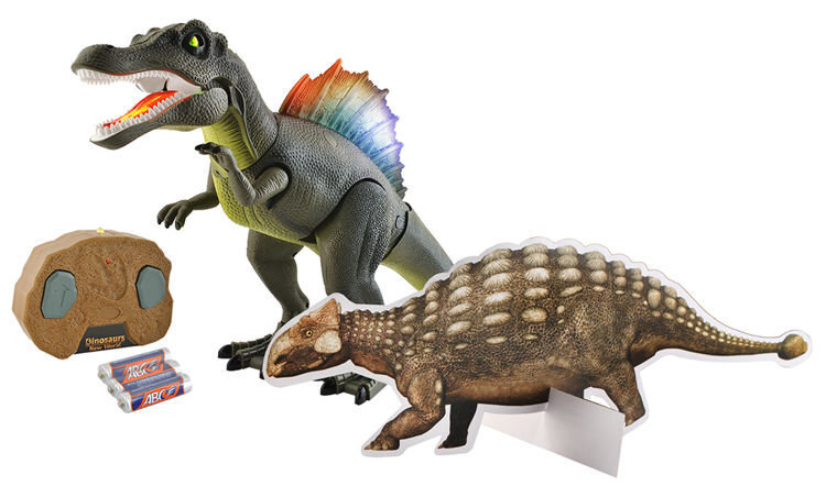 Kaugjuhtimispuldiga dinosaurus цена и информация | Poiste mänguasjad | kaup24.ee