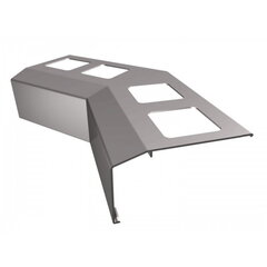 Карнизный профиль Renoplast K301 керамический пол, внутренний угол 135°, серый цена и информация | Профили соединения | kaup24.ee