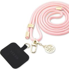 Guess GUUCNMG4EP Universal CBDY Cord pasek różowy|pink цена и информация | Держатели для телефонов | kaup24.ee