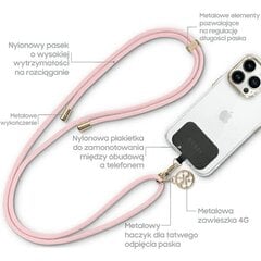 Guess GUUCNMG4EP Universal CBDY Cord pasek różowy|pink цена и информация | Держатели для телефонов | kaup24.ee