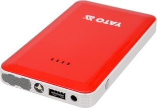 Laadija-käivitaja, multifunktsionaalne akupank Powerbank Li-Po 7500 mAh Yato YT-83080 цена и информация | Зарядные устройства | kaup24.ee