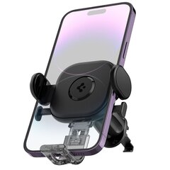 Автомобильное крепление Spigen UTS12 Onetap Universal Vent Car Mount, черное цена и информация | Mobiiltelefonide hoidjad | kaup24.ee