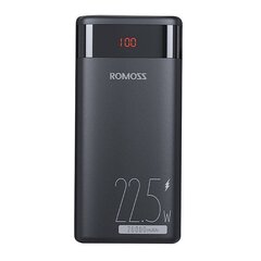 Romoss Внешний аккумулятор Romoss Ares 20PF, PD 22.5W, 20000mAh (черный) цена и информация | Зарядные устройства Power bank | kaup24.ee